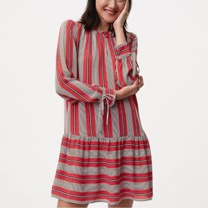 Loft striped dress
